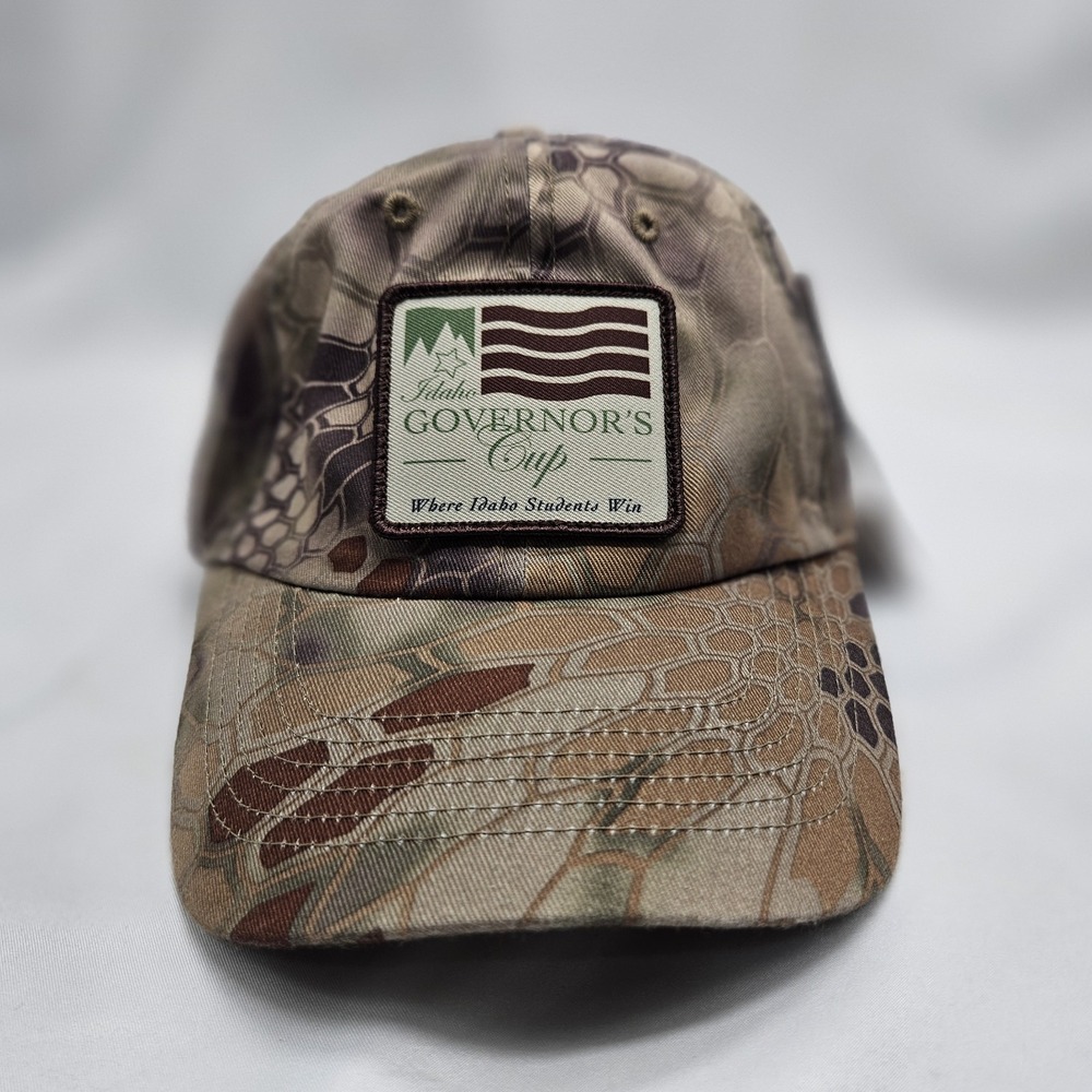 Kryptek‎ Hat Cap Snap Back Highlander Camouflage Idaho Governor's Cup Patch